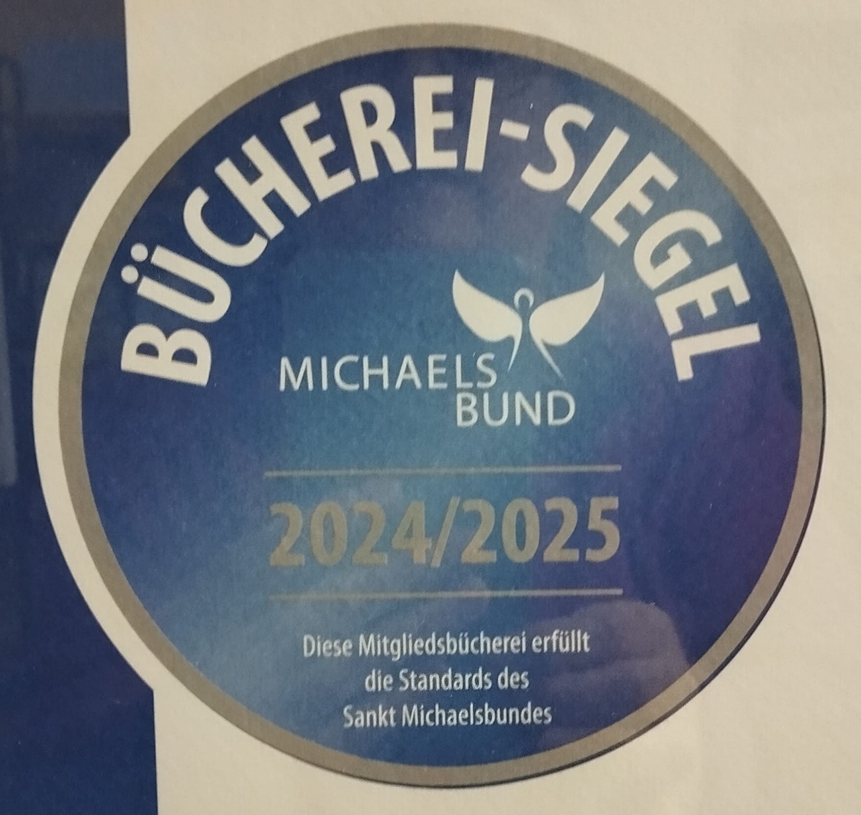 Bücherei-Siegel 2024